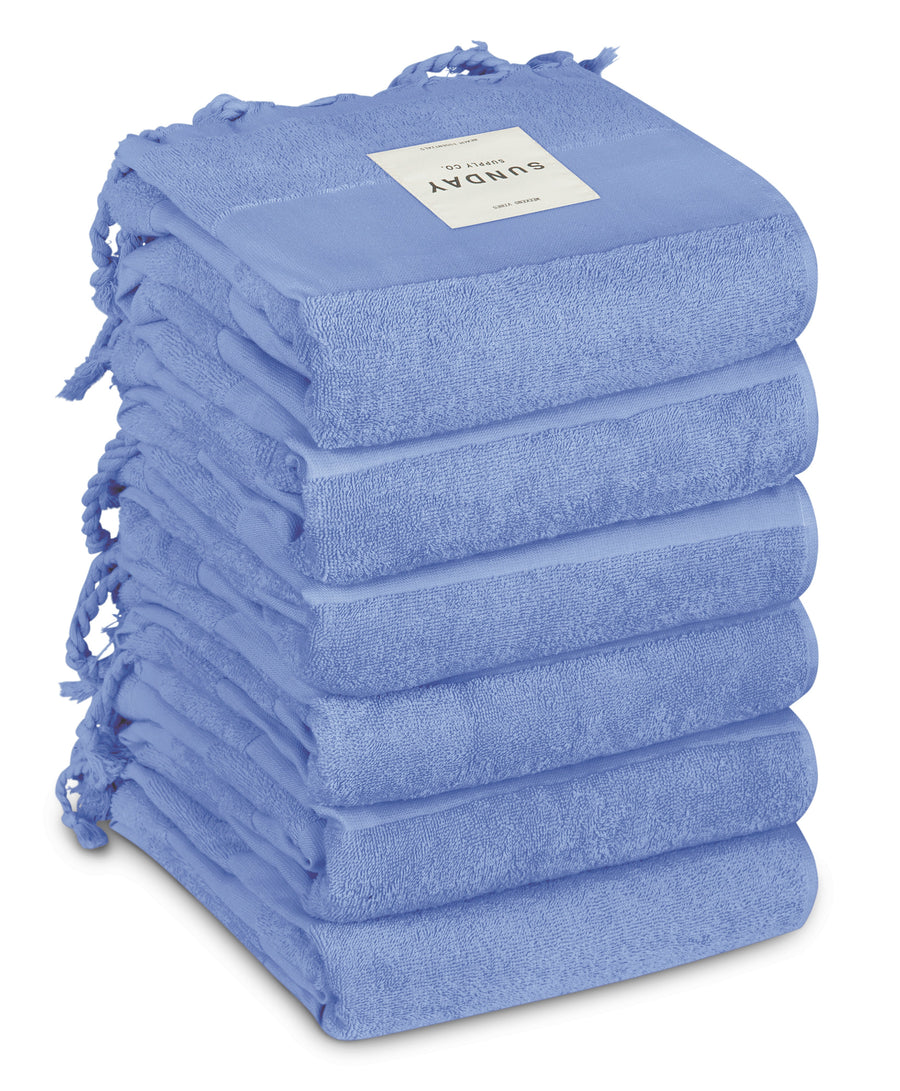 Pacific Beach Towel Set of 6 Beach Towel Set