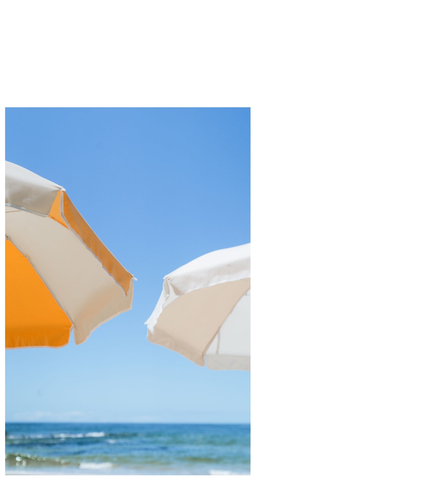 Golden Splice Light Beach Umbrella