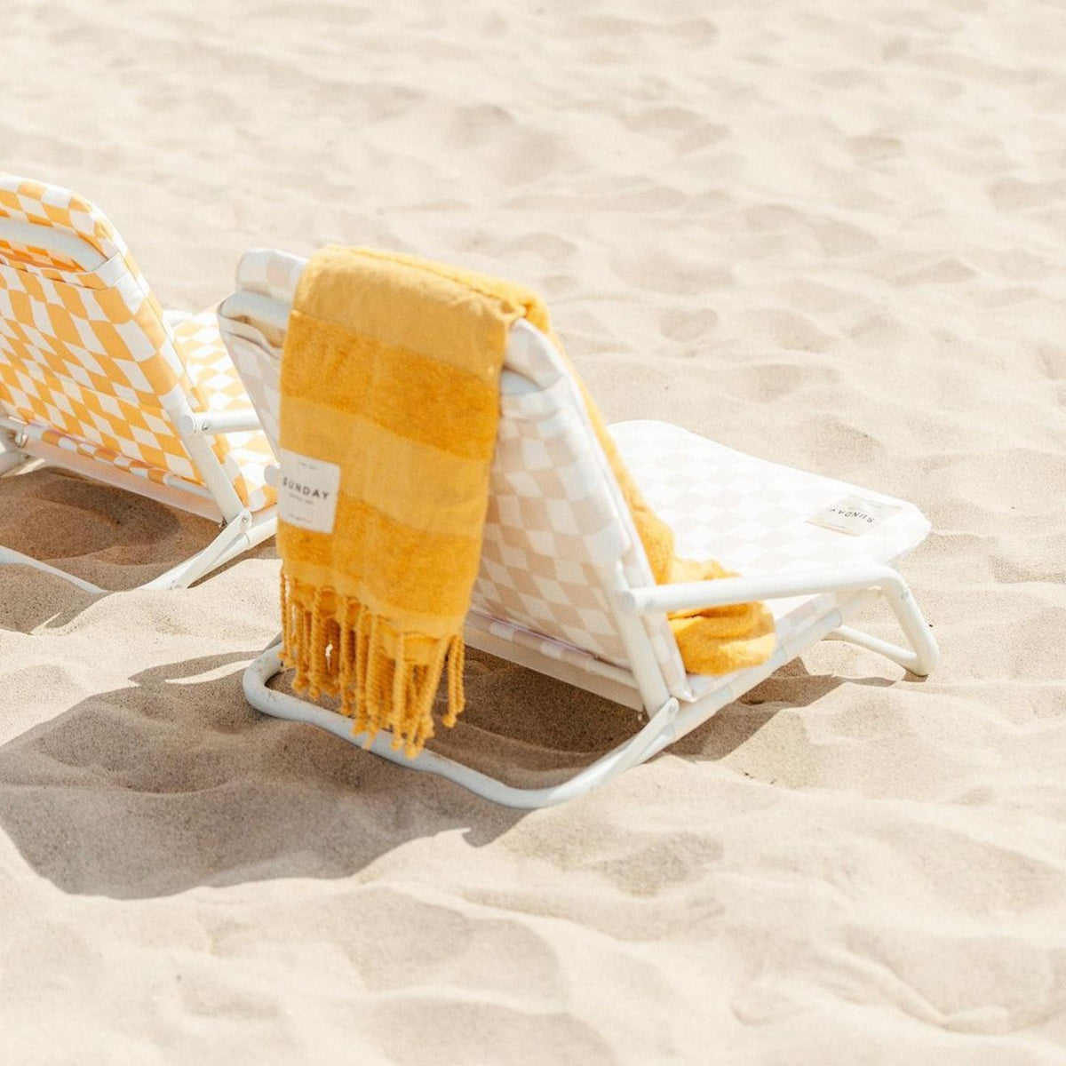 Golden Beach Towel Set of 4
