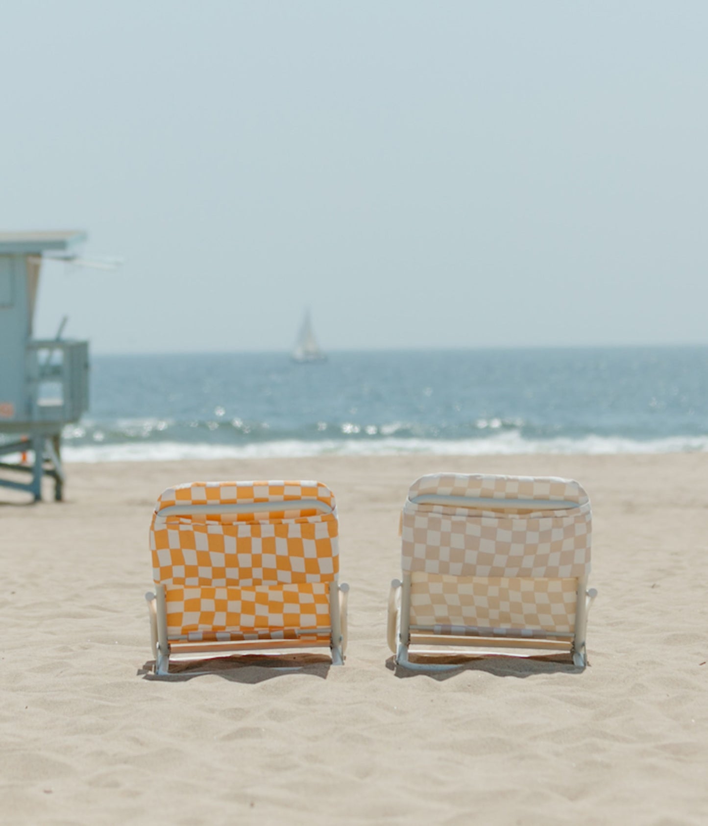 Golden Oasis Beach Chair Set