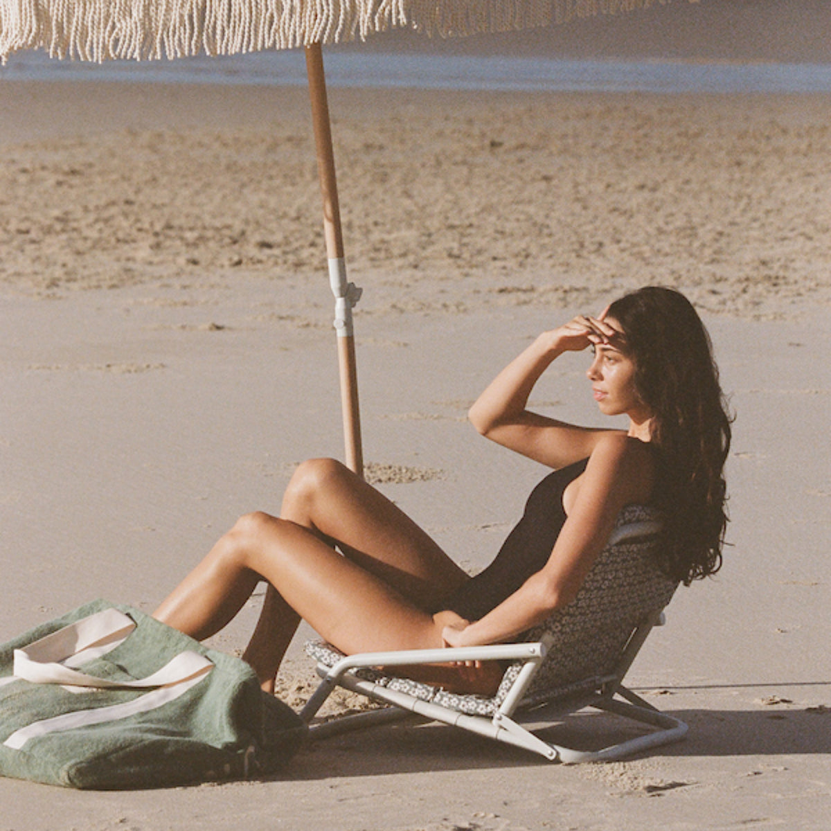 Tallow Flower Beach Chair Set