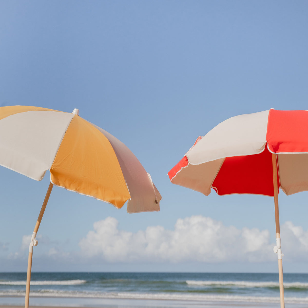 Golden Splice Light Beach Umbrella