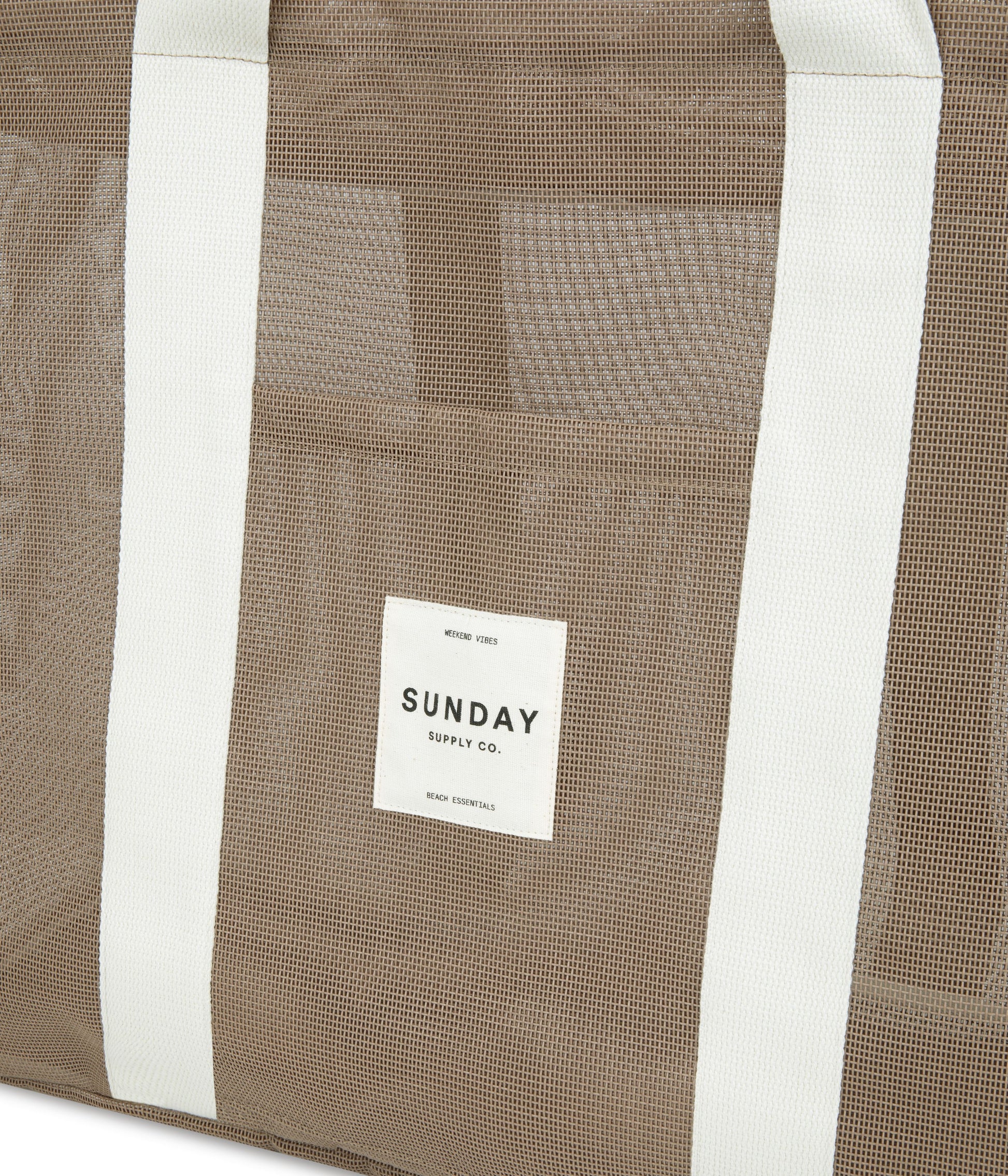 Plastic Wire Basket Blue Beach Bag Husk Mesh Beach Tote Bag Sunday