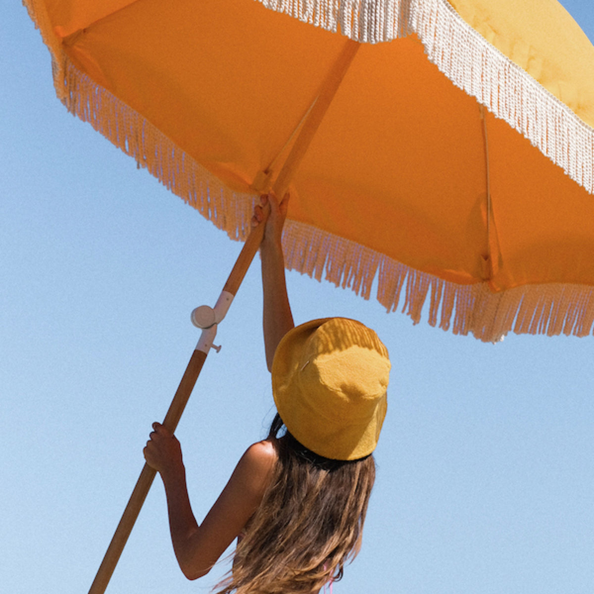 Golden Beach Umbrella