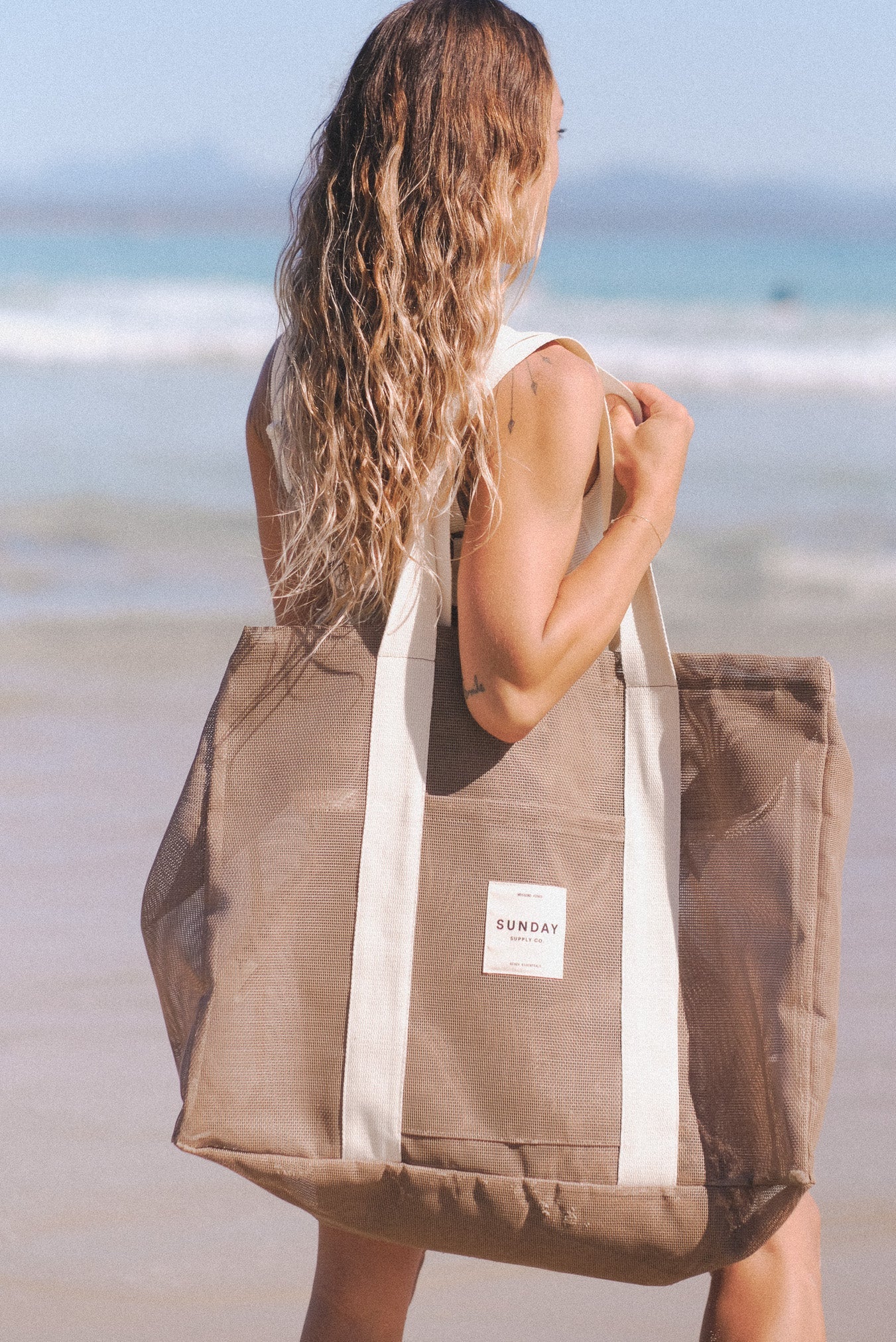 Husk Mesh Beach Bag