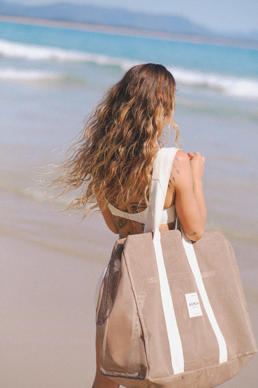 Husk Mesh Beach Bag