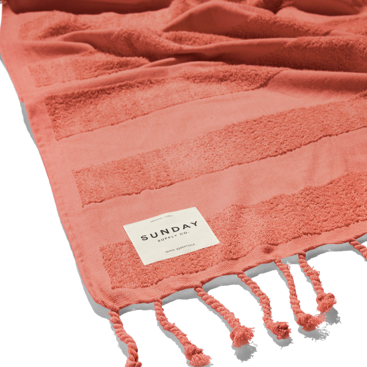 Terracotta Beach Towel Set of 4