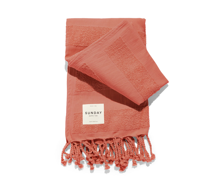 Terracotta Beach Towel Beach Towel