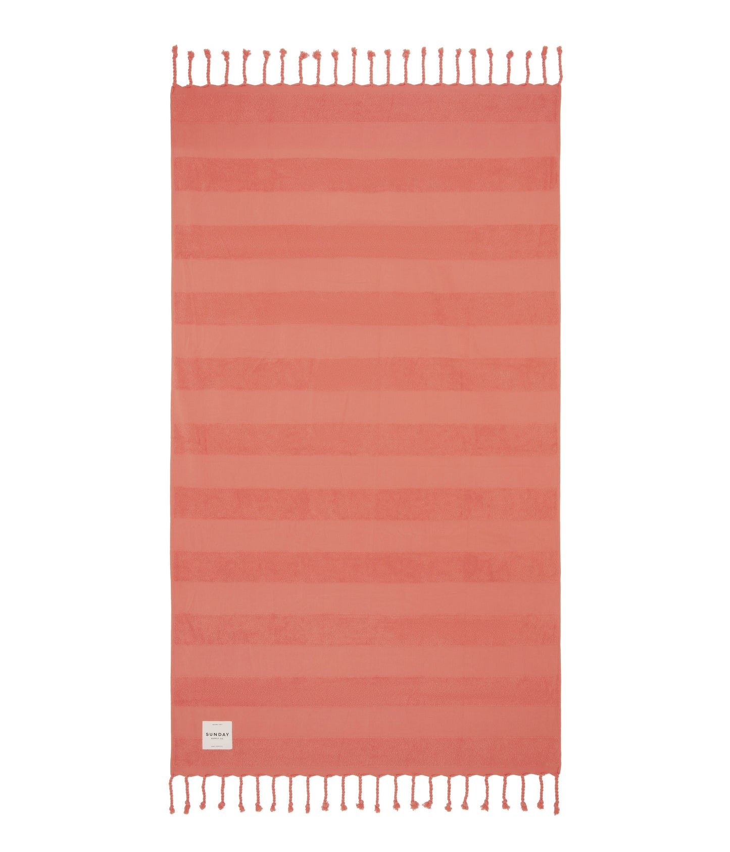 Terracotta Beach Towel Set of 4