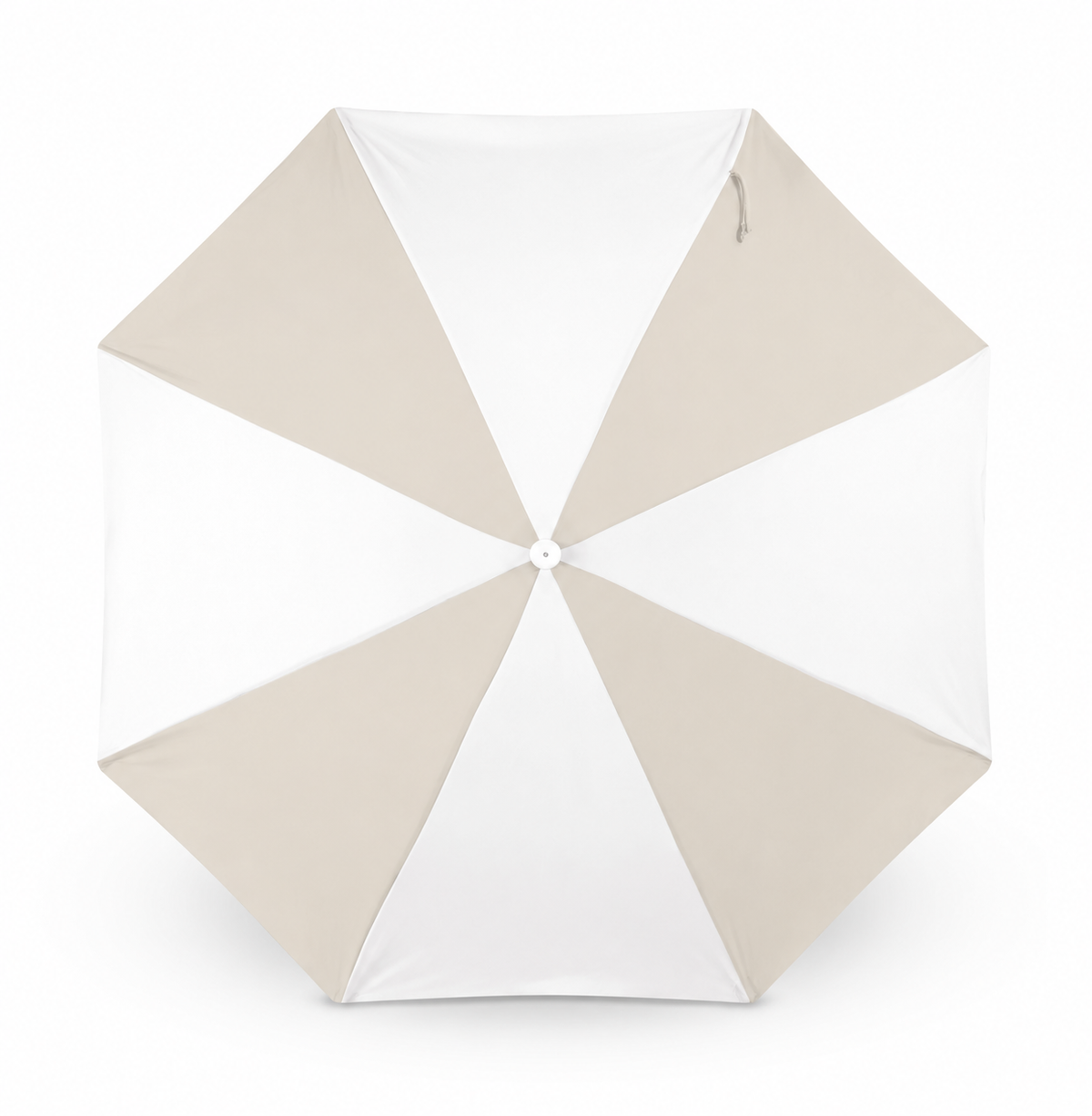Dunes Splice Classic Beach Umbrella — top view