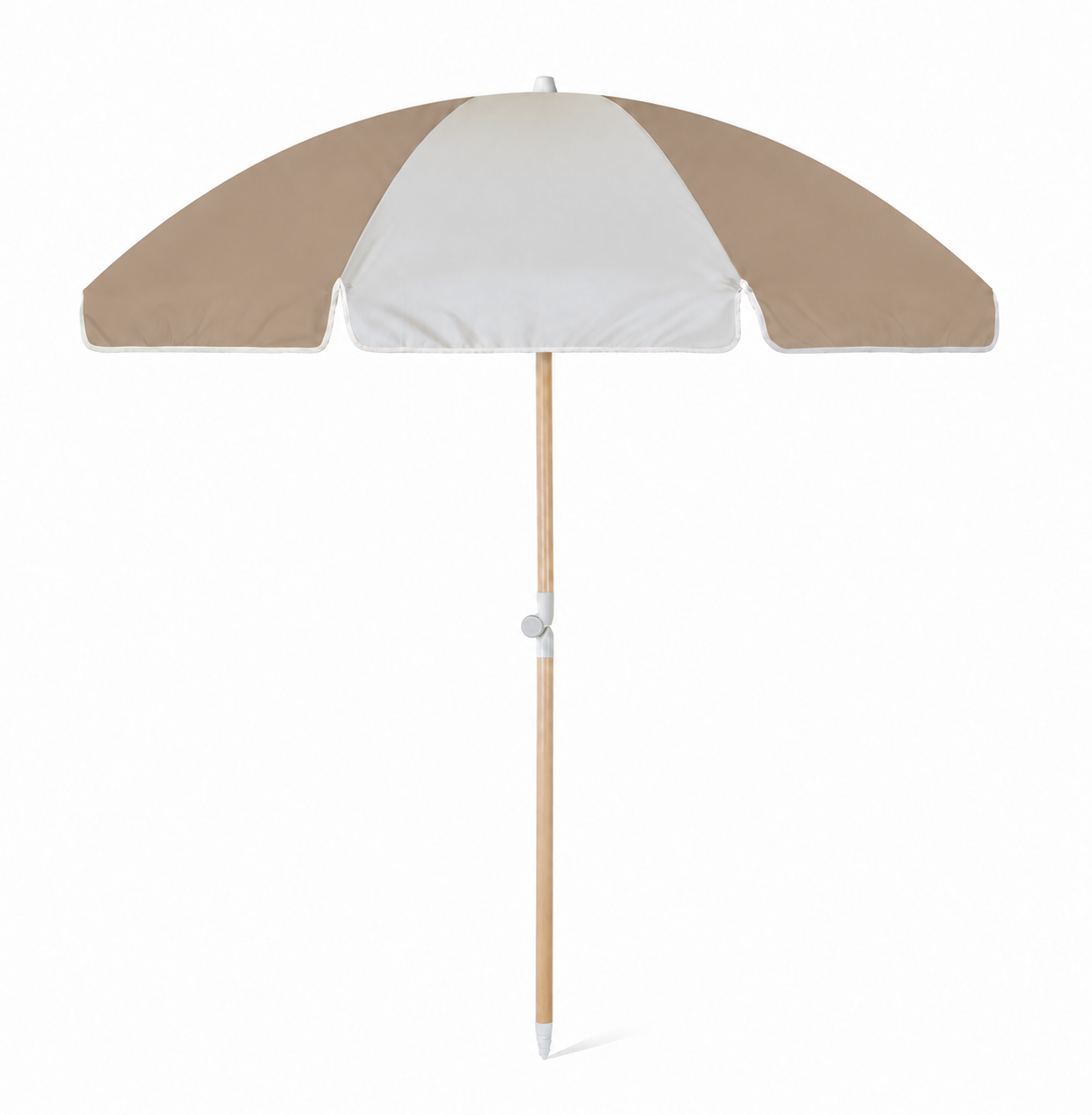 Husk Splice Classic Beach Umbrella — full view