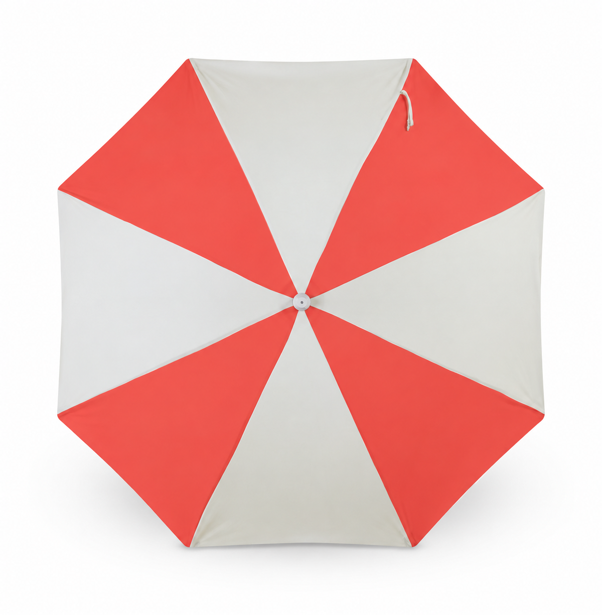 Rio Splice Classic Beach Umbrella — top view