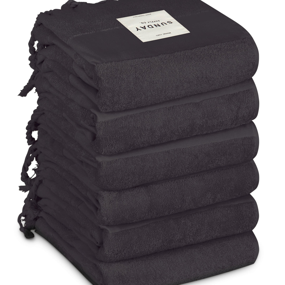 Black Rock Beach Towel Set of 6